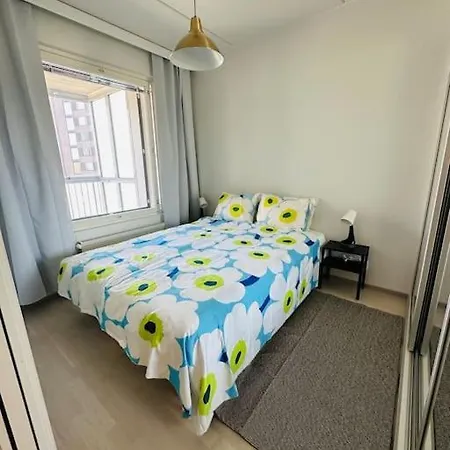Aurora Niittykumpu - New 1bedroom -apartment With Balcony, Close To Metro, Aalto University, Metro Areena And Helsinki Apartment Espoo