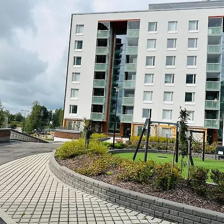 Apartment Aurora Niittykumpu - New 1bedroom -apartment With Balcony, Close To Metro, Aalto University, Metro Areena And Helsinki *