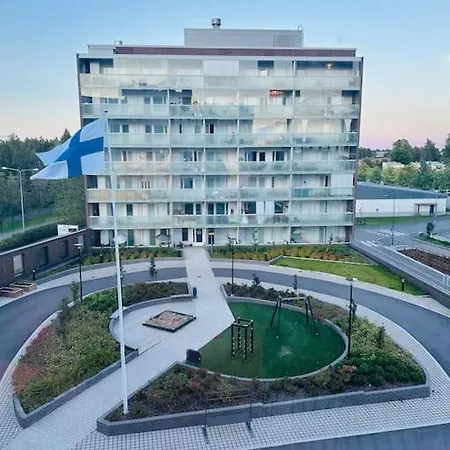 Aurora Niittykumpu - New 1bedroom -apartment With Balcony, Close To Metro, Aalto University, Metro Areena And Helsinki