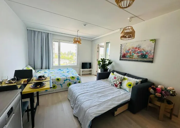 Aurora Niittykumpu - New 1bedroom -apartment With Balcony, Close To Metro, Aalto University, Metro Areena And Helsinki